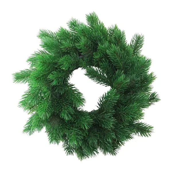 Northlight 12-in Green Pine Artificial Christmas Wreath - Image 2