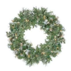 Northlight Snow Mountain Pine Artificial Christmas Wreath