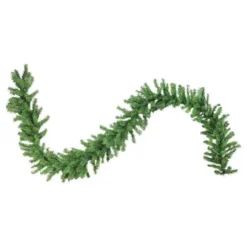 Northlight 9-ft X 12-in Canadian Pine 2-Tone Christmas Garland