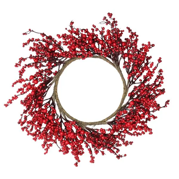 Northlight 22-in Red Berries Artificial Christmas Wreath
