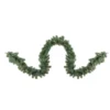 Northlight 9-ft X 18-in Pre-Lit Deluxe Windsor Green Pine Christmas Garland - Clear Lights