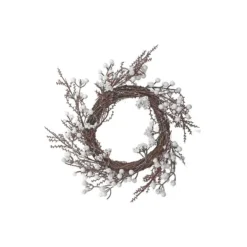 IH Casa Decor Indoor Berry Twig Artificial Christmas Wreath
