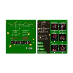 IH Casa Decor Assorted Christmas Light Decorations For Window - 2-Pack