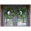Brookdale Treeland Nurseries 28-in Fresh Christmas Wreath - Set Of 2