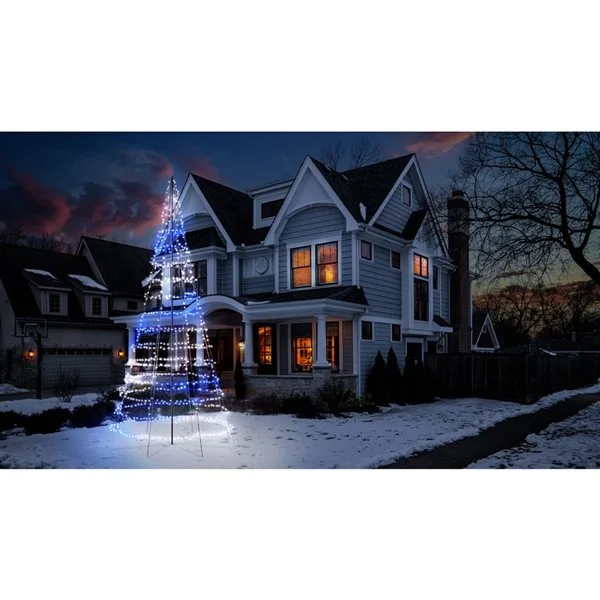 Twinkly 26-ft Freestanding Christmas Tree With Colour Changing LED - Image 4