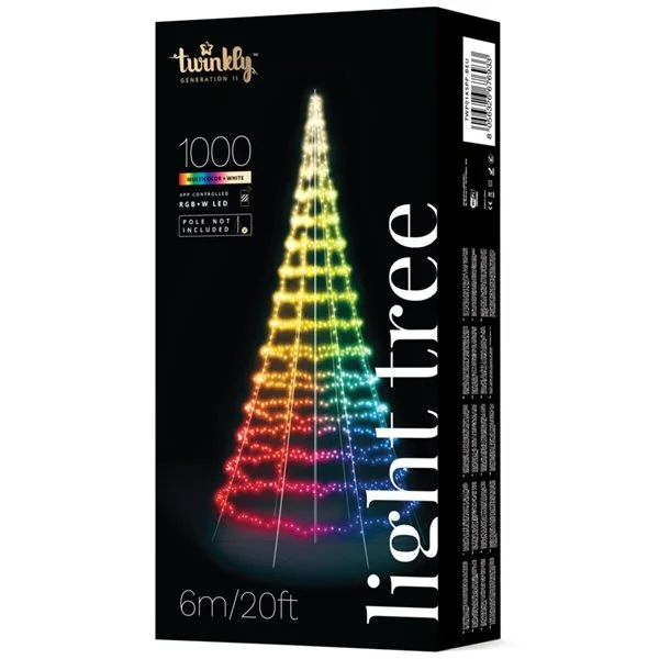 Twinkly 20-ft Freestanding Christmas Tree With Colour Changing LED - Image 4