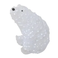 Northlight 18.5-in Polar Bear Christmas Decoration With Lights