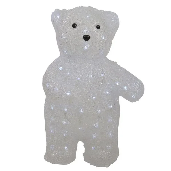 Northlight 16.5-in Polar Bear Christmas Decoration With Lights - Image 2
