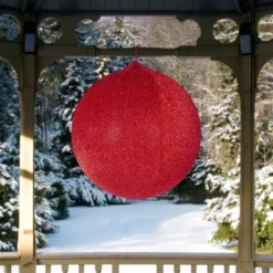 Northlight 19.5-in Red Inflatable Christmas Ball Ornament