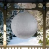 Northlight 27.5-in Silver Inflatable Christmas Ball Ornament
