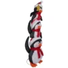 Northlight 41-in Stacked Penguin Family Christmas Decoration With Lights