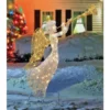 Northlight 48-in Silver And Gold Trumpeting Angel Christmas Decoration With Lights