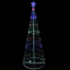 Northlight 6-ft Pre-Lit Freestanding Cone-Shaped Christmas Tree With Multicolour LED