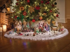 Studio Eluceo Miniature Christmas Trees For Villages 21 Pieces