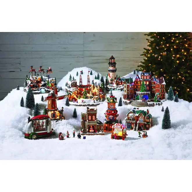 Carole Towne Christmas Village 20/pk