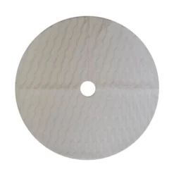 Holiday Living Christmas Tree Skirt Cream 48-in