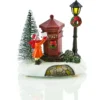Carole Towne LED Lighted Mailbox Illuminated Christmas Scene Multicolour