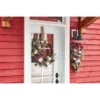 Holiday Living Indoor Multicolour Artificial Christmas Wreath With Snowflakes 20-in