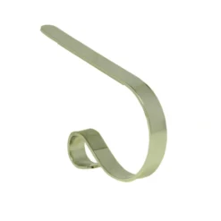 Christmas Stocking Steel Hanger - 4-Pack - Silver